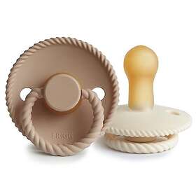 FRIGG Rope Latex Strl 2 Cream/Croissant 2-pack
