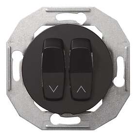 Schneider Electric WDE011254 Vipptryckknapp jalusi Svart