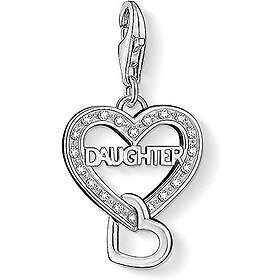 Thomas Sabo 1267-051-14 Daughter Charm White 925 Sterling Jewellery