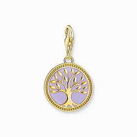 Thomas Sabo 2035-427-13 Yellow Gold Plated Violet Cold Jewellery