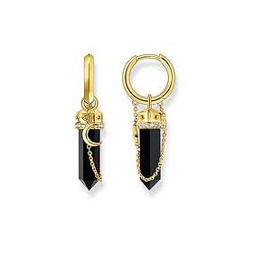 Thomas Sabo CR722-177-11 Ladies Onyx And Small Chain Yellow Jewellery