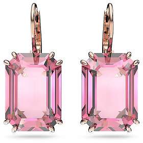 Swarovski 5619502 Millenia Drop Earrings Pink Octagon-Cut Jewellery