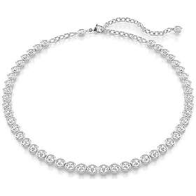 Swarovski 5682595 Imber Tennis necklace, Round cut, White, Jewellery