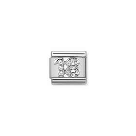 Nomination 330304/18 Composable CL SYMBOLS Steel Cubic Jewellery