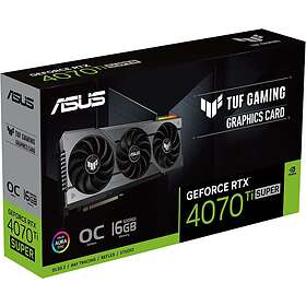 Asus GeForce RTX 4070 Ti Super TUF Gaming OC Edition 2xHDMI 3xDP 16GB