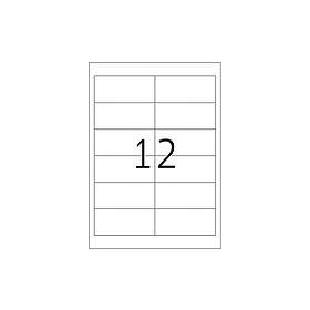 Herma Premium laminerad etikett matta 120 etikett(r) 97 x 42.3 mm