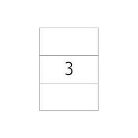 Herma Special etikett matta 300 etikett(r) 210 x 99 mm