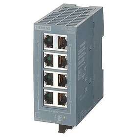 Siemens Scalance xb008 unmanaged industrial ethernet switch for 10/100 mbit/s