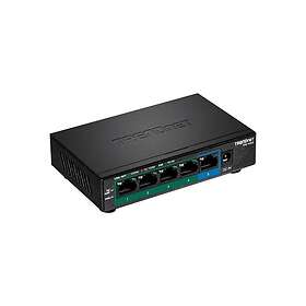 TRENDnet TPE TG52 5-Port Gigabit PoE+ Switch (32W)