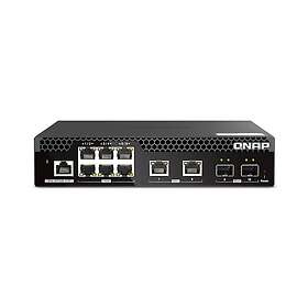 QNAP Web Managed Series switch half-width Layer 2 10 ports Managed rack-mountable