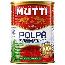 Mutti Krossade Tomater Basilika 400g