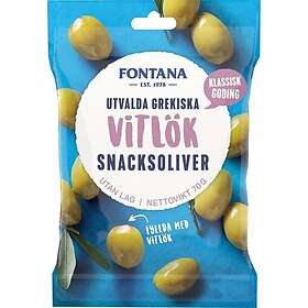 Fontana Vitlök Snacksoliver 70g