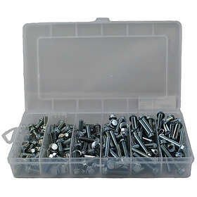 Holeshot M6 Various Lengths Screw Kit 150 Units Durchsichtig