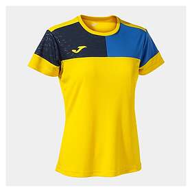 Joma Crew V Short Sleeve T-shirt Gul 12-14 Years Pojke