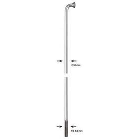 Alpina 2.34 Mm Zinc Spokes 100 Units 186 mm