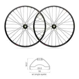 Silver Blackjack 29´´ 25 Mm 6b Disc Tubeless Mtb Wheel Set 15 x 100 12 x 142 mm Shimano/Sram HG