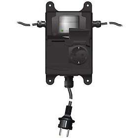 Norwesco 470512 Vägguttag 2-vägs, överspänningsskydd 1 begränsningsslinga