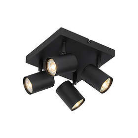 Qazqa justerbar firkant Jeana 4-ljus