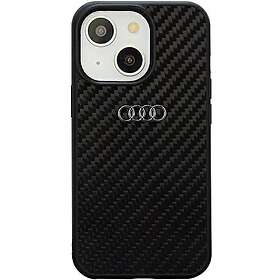 Audi iPhone 14 Skal Carbon Fiber Svart