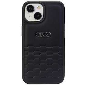 Audi iPhone 15 Skal GT Synthetic Leather Svart