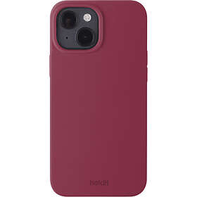 Holdit iPhone 15 Skal Silikon Red Velvet