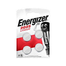 Energizer Lithium Batteri CR2025 4-pack