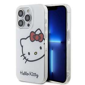 Hello Kitty iPhone 13 Pro Skal Logo Vit