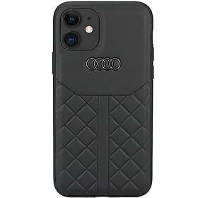 Audi iPhone 11 Skal Genuine Leather Case Svart