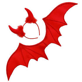 Djävul Vingar och horn