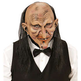 Latexmask Butler med hår