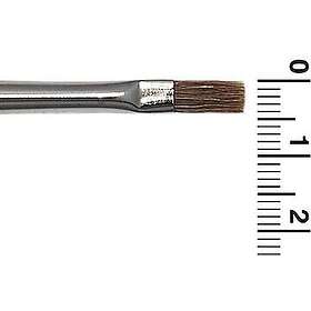 Oxhårs-penslar platta 6mm