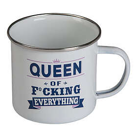 Retro Queen of Fucking everything Mugg