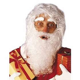 Tomteskägg och peruk.