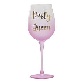 Vinglas rosa party queen