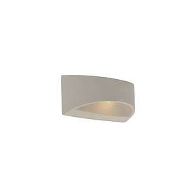 Qazqa Landlig vegglampe betong halvkule Adelaide