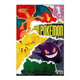 Pokemon Poster Pikachu Gotta catch em all