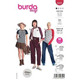 Burda 6028 T-SHIRT DAM