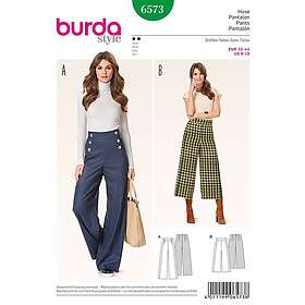 Burda 6573. Dam TROUSER