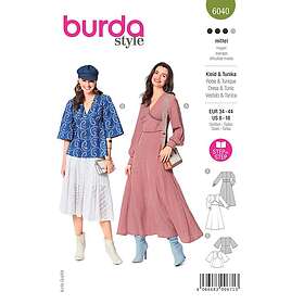 Burda 6040 KLÄNNING BLUS DAM