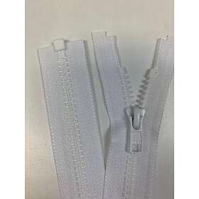 YKK Delbara Jacklås 501 Vit 55cm