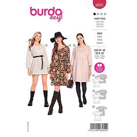 Burda 6055 KLÄNNING DAM