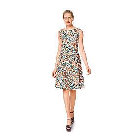 Style Burda 6339. Dam BURDA PATTERN MISSES' DRESS WITH WAISTBAND