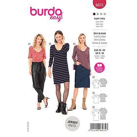 Burda 6075 KLÄNNING TOP
