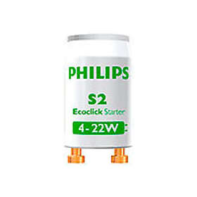 Philips LYSRÖRSTÄND S2 4-22W SER 2P