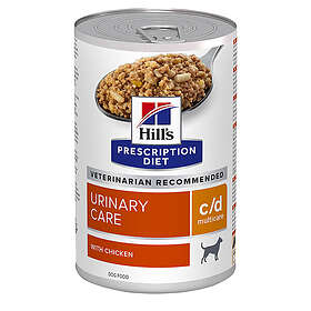 Hills Prescription Diet c/d Multicare Urinary Care hundmat med kyckling 24 x 370g