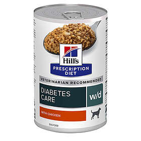 Hills Prescription Diet w/d Diabetes Care Chicken hundfoder 12 x 370g