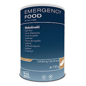 Emergency Food Spelt Flour 750g Frystorkad mat Basvaror Lång hållbarhet