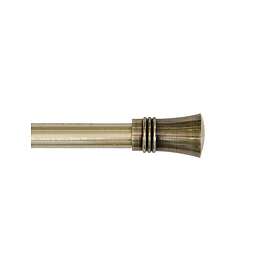 Ändknopp NELLIE, antikmässing, 19/19 mm