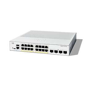Cisco Catalyst C1300-16P-4X Managed 16x1gbe 4x10gbe Sfp+ Poe 120w Switch