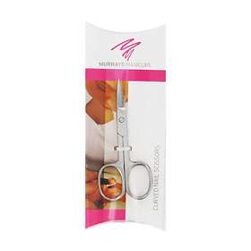 Murrays Health & Beauty Manicure Stainless Steel Curved Nail Scissors
